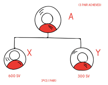 2:1/1:2 binary spillover