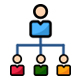 Genealogy tree icon