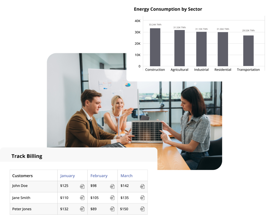 MLM platform for energy services