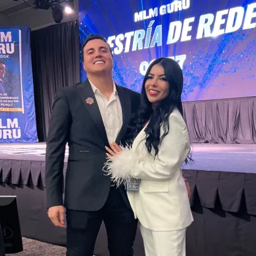 Isidro Luna and Lily Garcia
