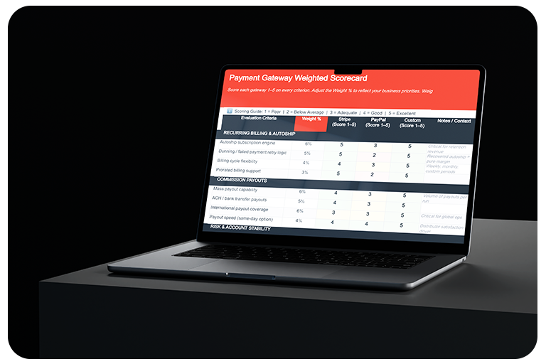 Free MLM Payment Gateway Evaluation Toolkit