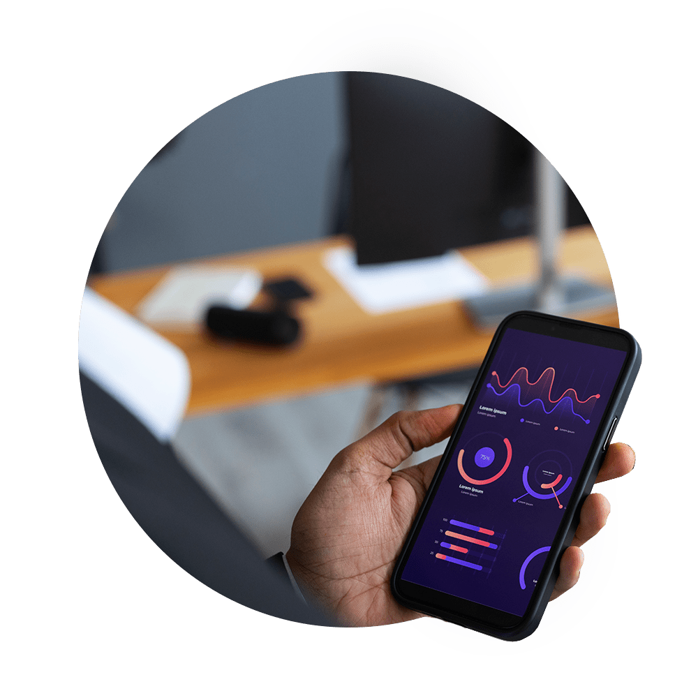 Mobile analytics dashboards for live business insights