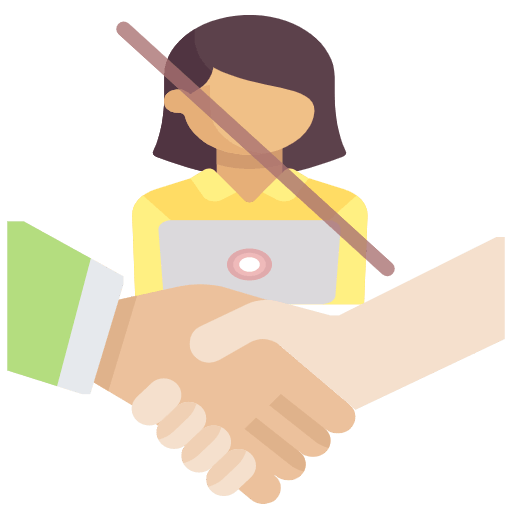 No middleman interference