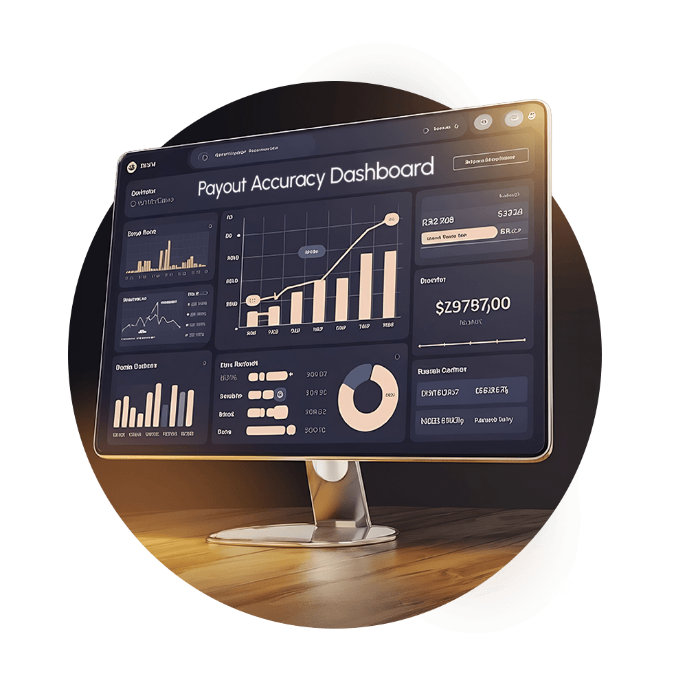 Payout accuracy dashboard