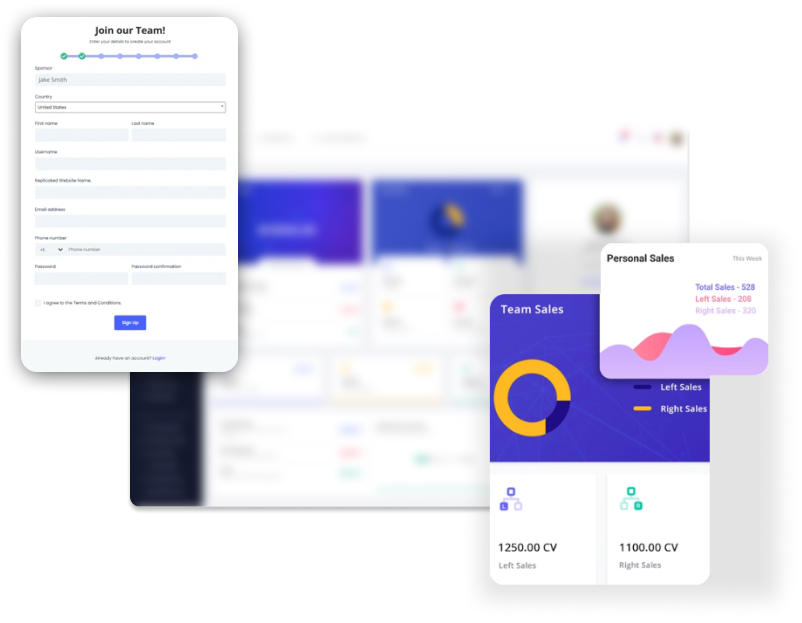 Prospect conversion with automated enrollment