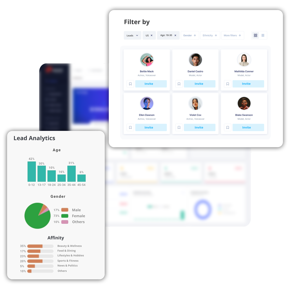 Sales prospecting dashboard