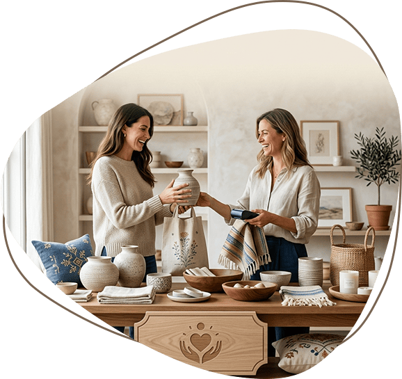Supporting communities through sales