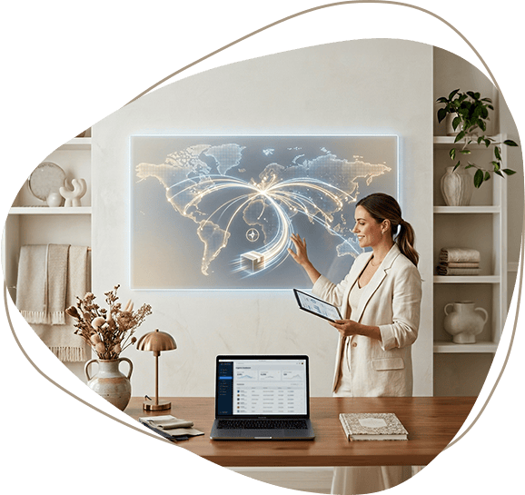 A global network for faster delivery
