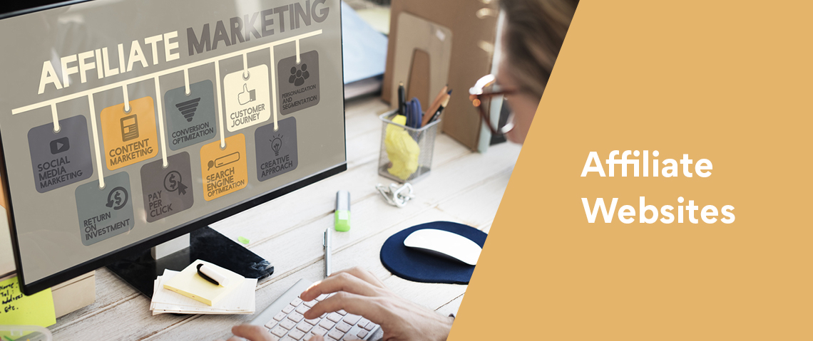 Replicated websites ready for affiliates
