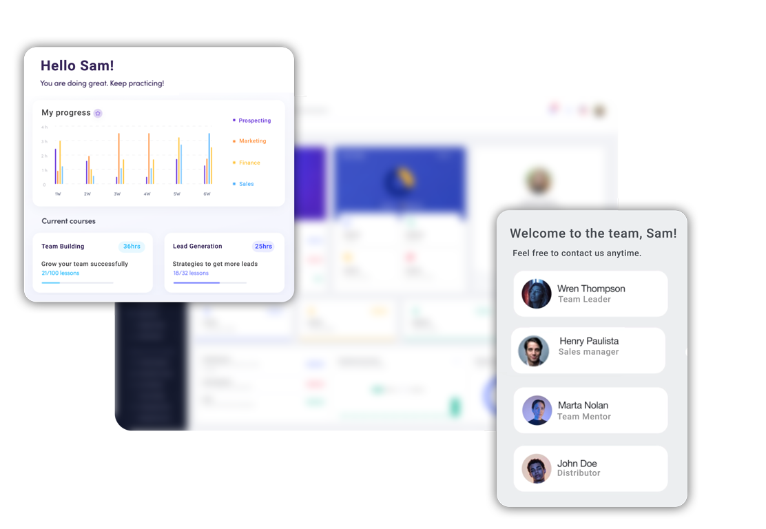 Build support networks to boost their confidence
