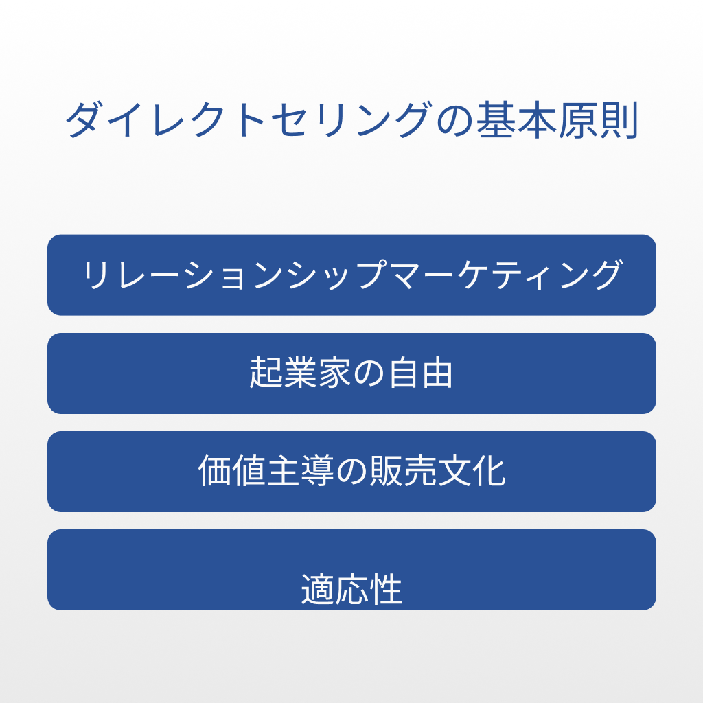 直销的基本原则